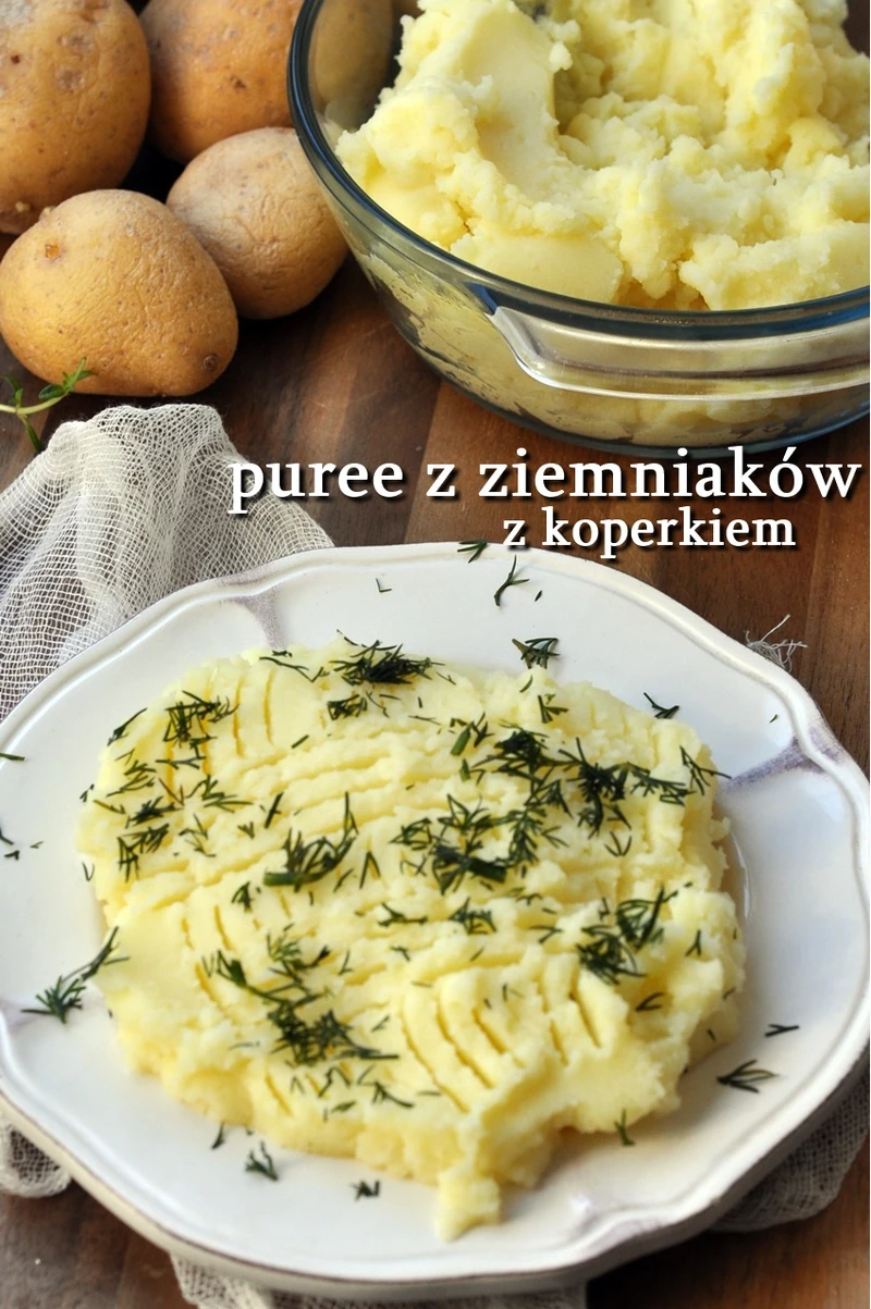 Purée z ziemniaków. Ziemniaczane purée
