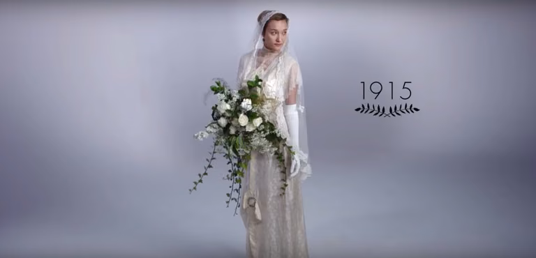 Suknie ślubne kiedyś i dziś. Zobacz jak zmieniały się ślubne trendy na przestrzeni dekad
