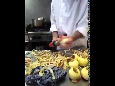 Jak obrać 1 kg jabłek w 10 sekund