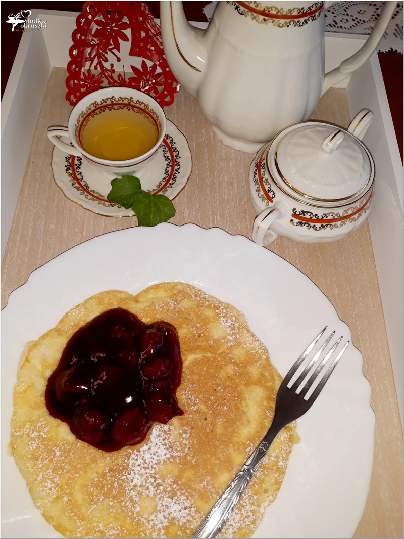 Omlet biszkoptowy z cynamonową nutą