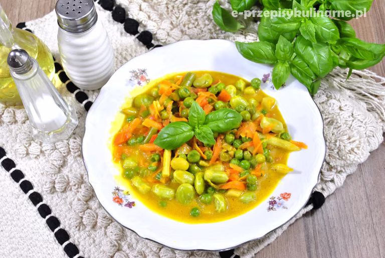 Wegetariańskie Curry Z Bobem