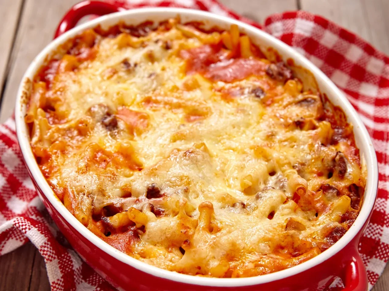 Połącz makaron z tym składnikiem. Powstanie zapiekanka, która podbije Twoją kuchnię
