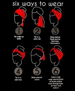 Różne sposoby wiązania chusty