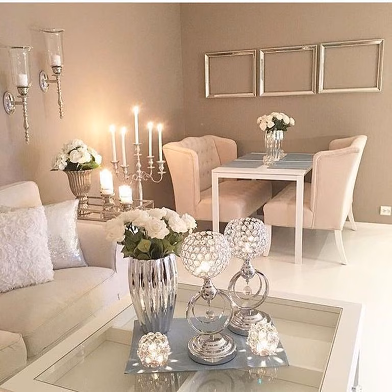 Salon w eleganckim stylu