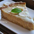 Żytnia tarta mleczno-owocowa