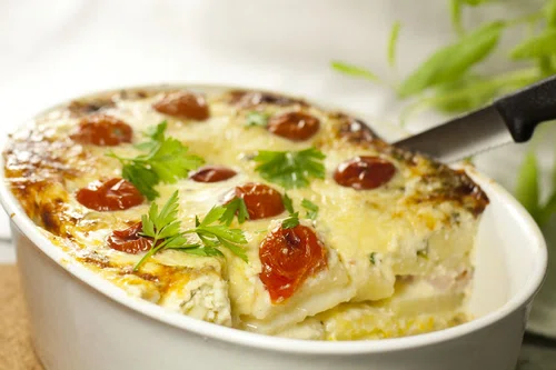 SZWAJCARSKA ZAPIEKANKA ZIEMNIACZANA