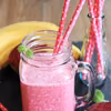 Zdrowy koktajl z burakiem i bananem
