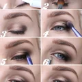 Delikatny make up oka