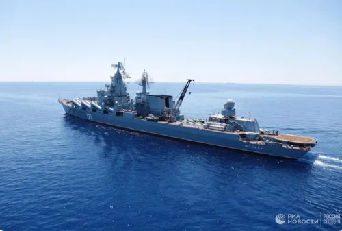 Krążownik "Moskwa" zatonął! Brał udział w ataku na Wyspę Węży