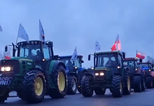 Dziś do centrum Warszawy wjedzie ponad 100 traktorów? Protest rolników