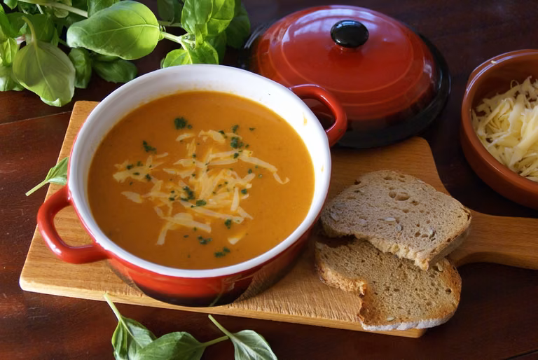 Włoska zupa krem Al Pomodoro