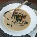 Zupa grzybowa z kaszą
