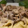 Tagliatelle z wątrobą drobiową