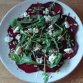 Carpaccio z pieczonego buraka