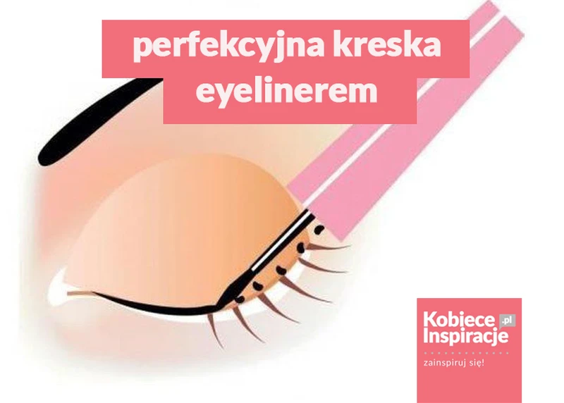 Genialny sposób na wykonanie perfekcyjnej kreski eyelinerem!