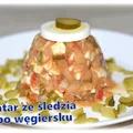 Tatar ze śledzia po węgiersku