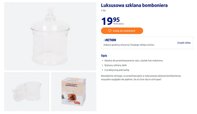 Zdjęcie Ten szklany gadżet z Action za 19,95 zł to kuchenny luksus za grosze! Twoja kuchnia będzie wyglądać jak z Instagrama #1