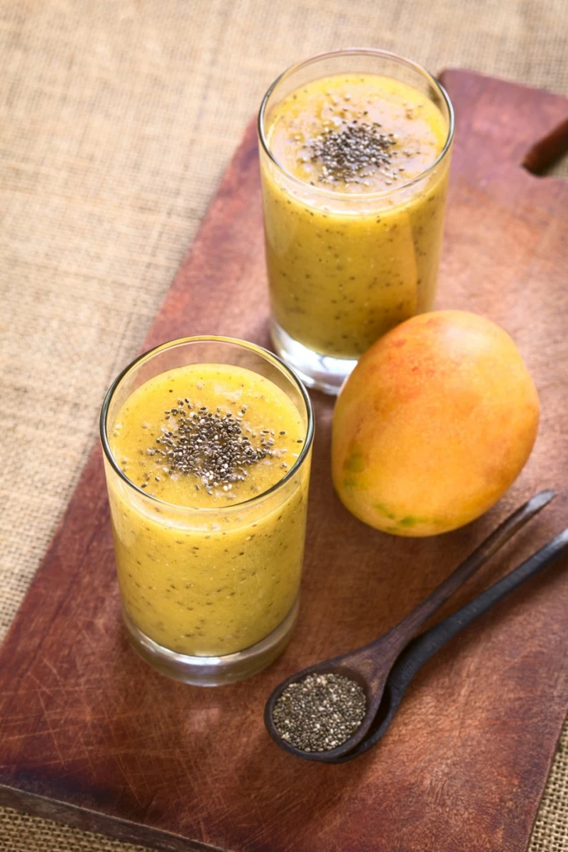 Pudding z mango i nasionami chia