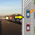 Nowe obowiązki kierowców już 6 grudnia. Jak poprawnie jeździć “na suwak” i tworzyć korytarz życia?