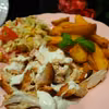 DROBIOWY KEBAB NA TALERZU