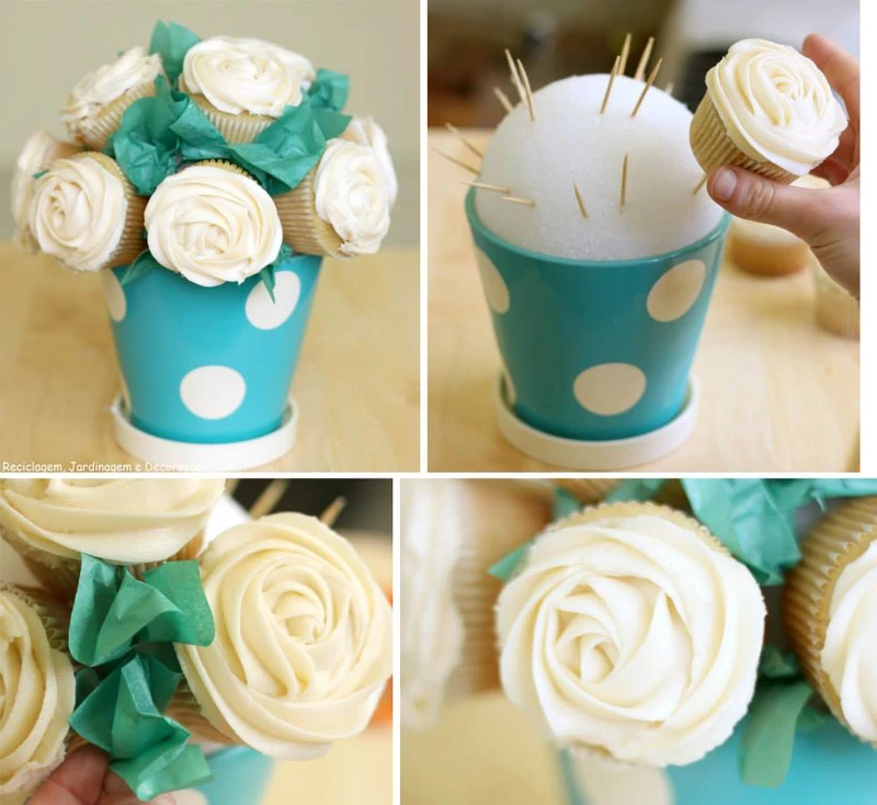 Bukiet z muffinek 