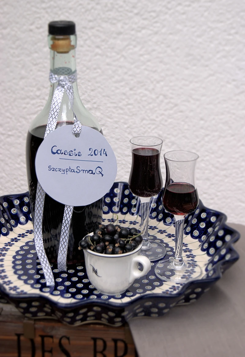 Crème de cassis, likier z czarnych porzeczek