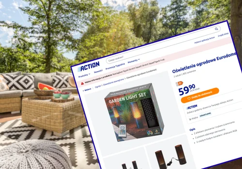 Te lampki z Action za 59 zł to nowy hit ogrodów! Można sterować światłem z kanapy, a ażurowy klosz i efekt płomienia robią robotę