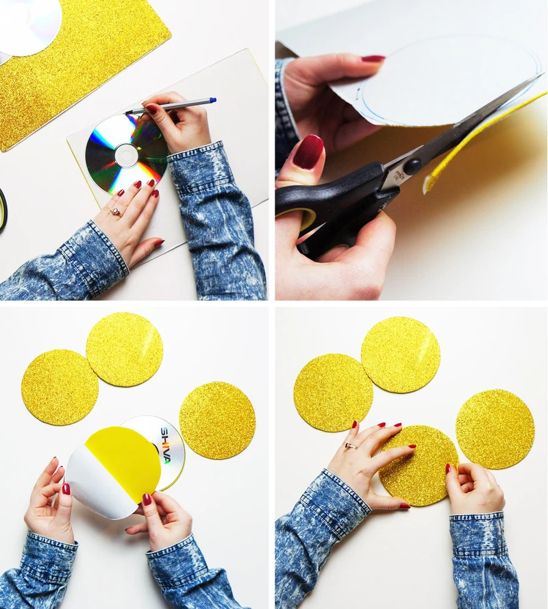 Podkładki pod kubki DIY