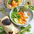 WEGETARIAŃSKIE WRAPY/ BURITTO Z ŁOSOSIEM I MANGO!
