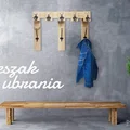Wieszak z europalety DIY