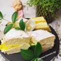 Ciasto biszkoptowe z pysznym swojskim kremem i galaretkami
