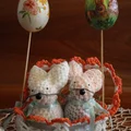 Jajeczka decoupage