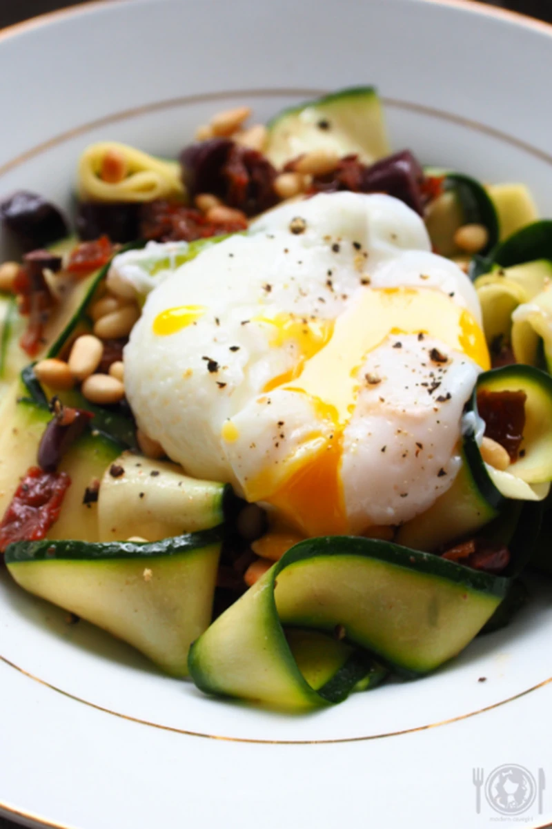 Keto sałatka z cukinii (Paleo, LowCarb)