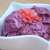 Semifreddo z jagód i truskawek