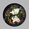 Shakshuka z jarmużem i cieciorką