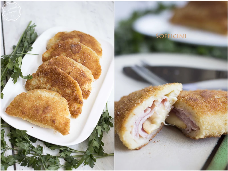 Sofficini - pierożki z ciasta parzonego