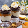 Deser budyniowy z jabłkiem i mango