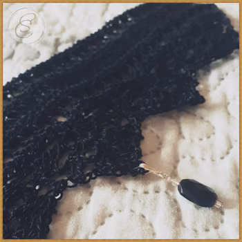 Choker Black Lady