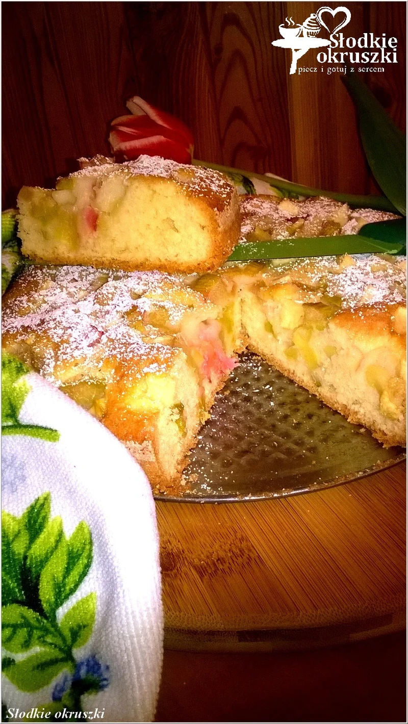 Najlepsze ciasto rabarbarowo-jabłkowe