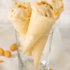 Lody bananowe z masłem orzechowym