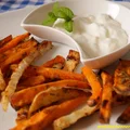 Frytki z batata i selera