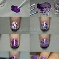 Abstrakcyjny manicure krok po kroku