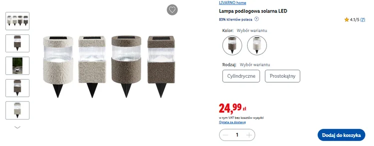 Zdjęcie Ta nowoczesna lampka solarna z Lidla to gorący hit! Za 24,99 zł i bez kabli stworzysz ogród lub balkon jak z Instagrama #1