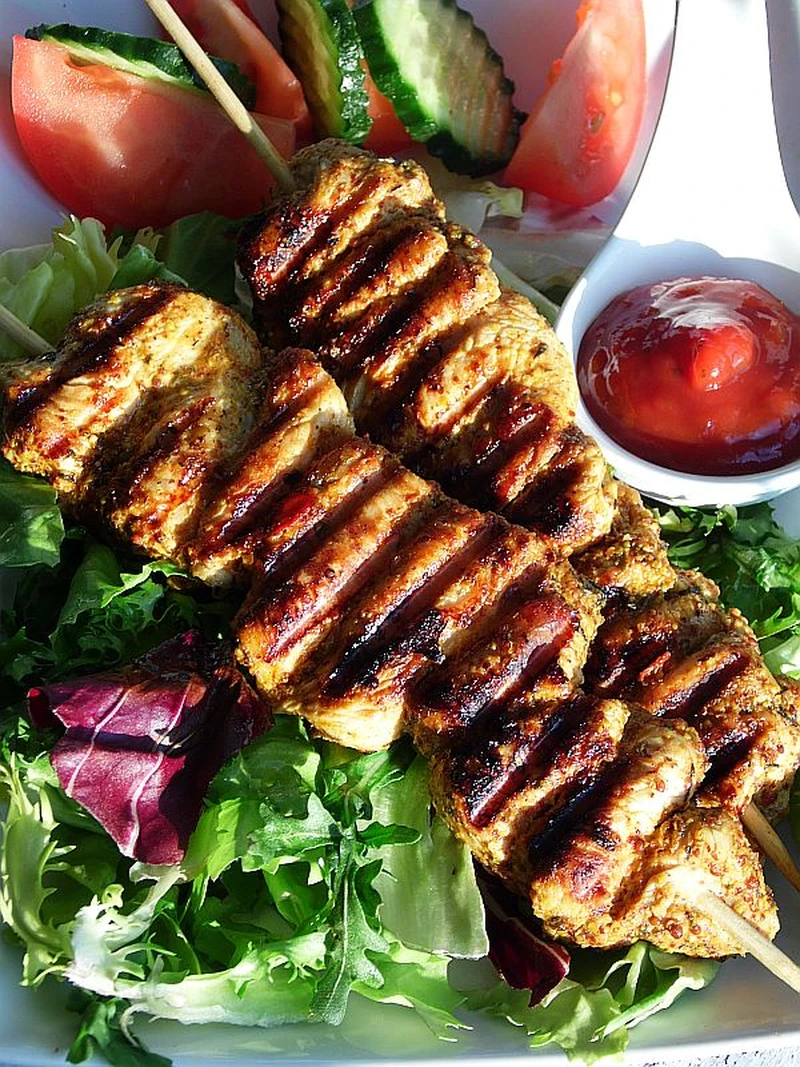 Satay z indyka