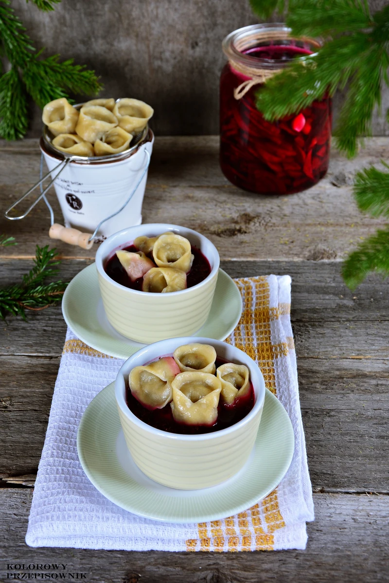 Uszka z pieczarkami + sposoby na zamrażanie uszek/pierogów