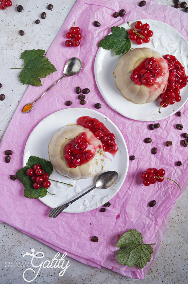 Kawowa panna cotta
