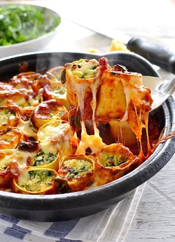 Cannelloni ze szpinakiem