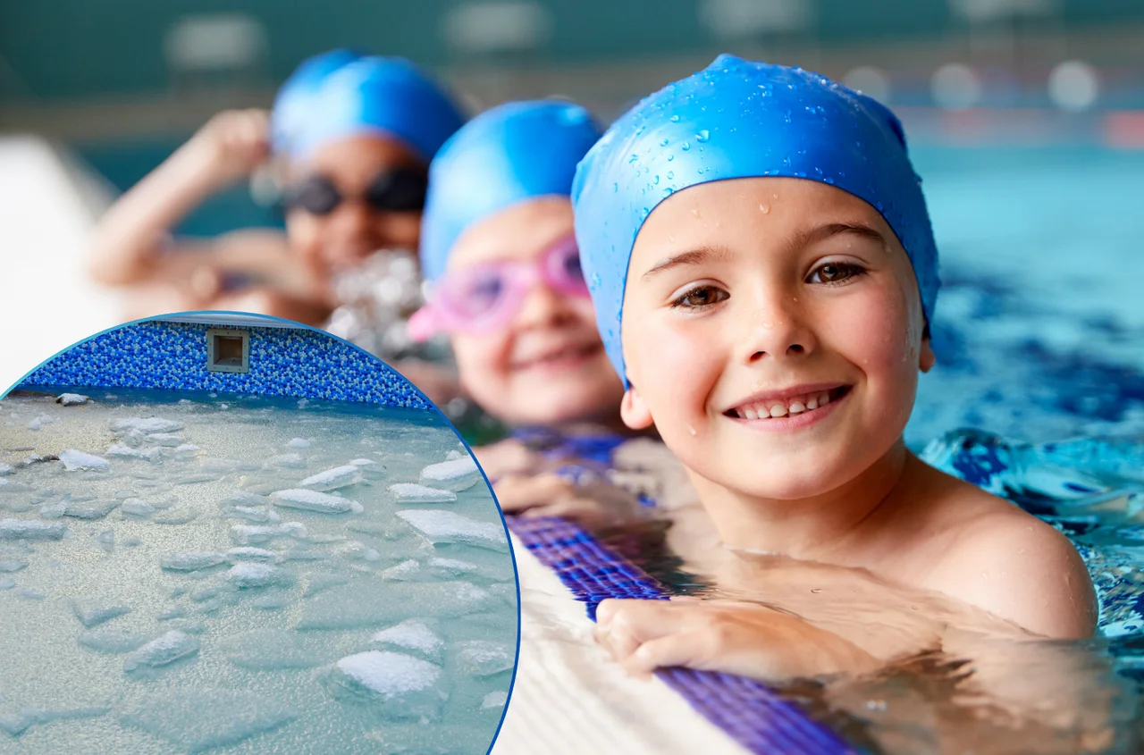 Niezwykła lekcja WF w polskiej szkole! 245 uczniów weszło do lodowatej wody