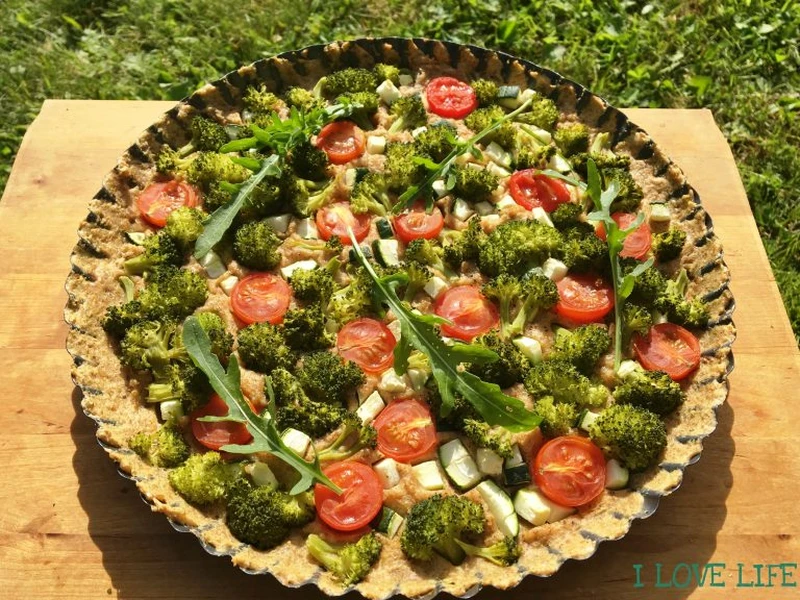 Lekka tarta warzywna