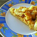 Placek z jabłkami i cukinią